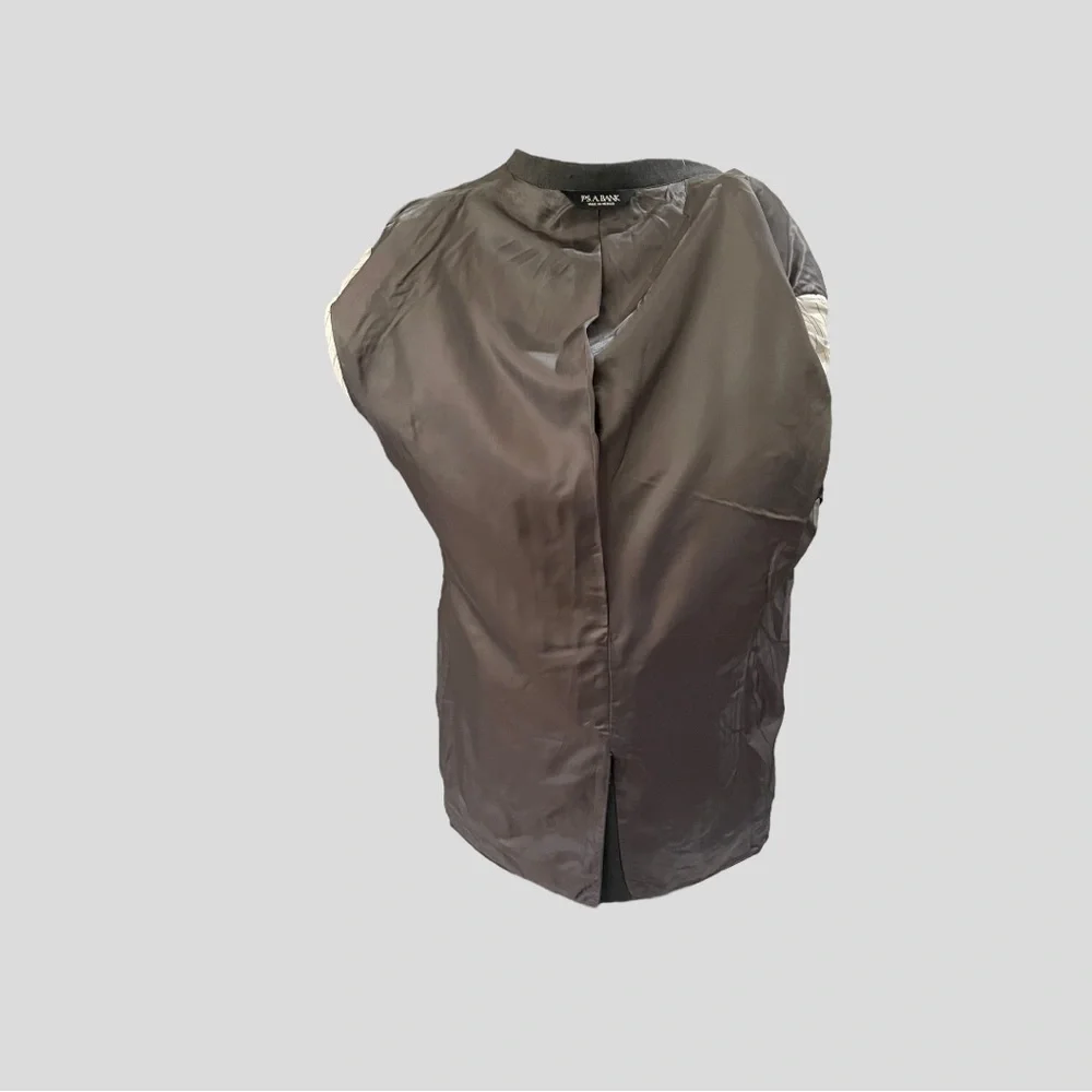 JOS. A. BANK SIGNATURE COLLECTION GREY 3 Button Single breasted Suit 42 L